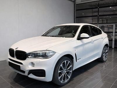 Begagnad BMW X6 M Sport 313 HK (230 kW) 2019 Pärlvit met/mineral vit met. SUV