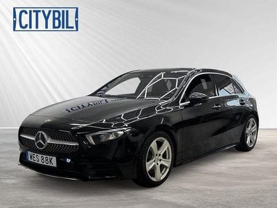 Begagnad Mercedes A220 AMG Line Premium 190 HK (139 kW) 2019 Svart Halvkombi