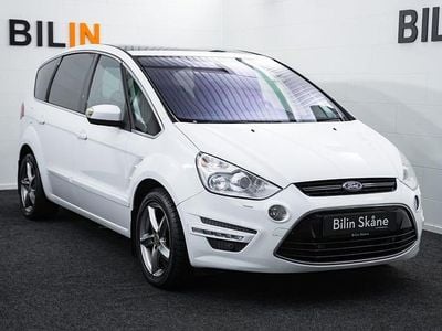 Vit Begagnad 2012 Ford S-MAX Business Edition Minibuss | 74 900 kr (Marknadspris)
