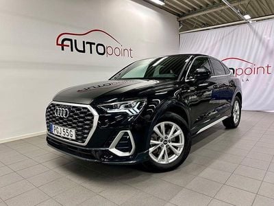 Svart (svart (mytsvart metallic)) Begagnad 2023 Audi Q3 Sportback S-Line SUV | 449 800 kr (Marknadspris)