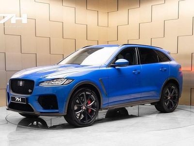 Blå Begagnad 2019 Jaguar F-Pace SVR SUV | 549 900 kr (Marknadspris)