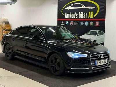 Svart Begagnad 2016 Audi A6 Ambition Sedan | 199 900 kr (Marknadspris)