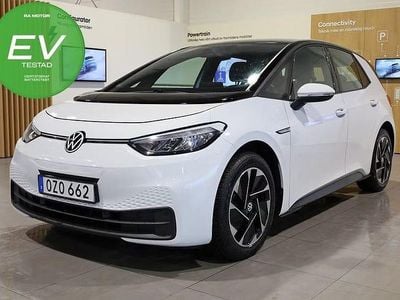 Vit Begagnad 2021 VW ID.3 Pro Performance Halvkombi | 209 800 kr (Bra pris)