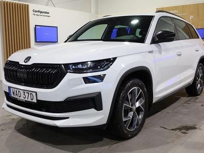 Begagnad Skoda Kodiaq SportLine 190 HK (139 kW) 2022 Vit SUV