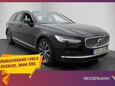 Svart Begagnad 2021 Volvo V90 Kombi | 264 800 kr (Marknadspris)