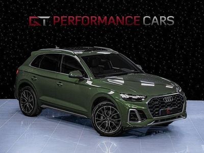 District green metallic Begagnad 2024 Audi Q5 S-Line SUV | 589 900 kr
