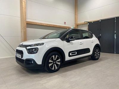 Begagnad Citroën C3 Shine 83 HK (61 kW) 2021 Vit Halvkombi