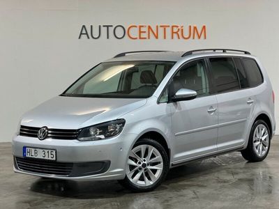 begagnad VW Touran 1.6 TDI Navi 7-Sits Drag