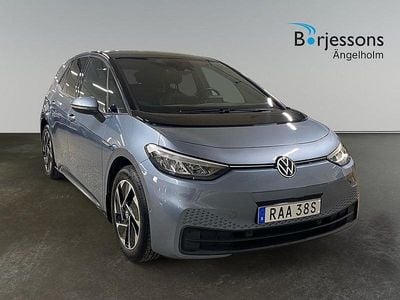 Blå Begagnad 2022 VW ID.3 Pro Performance Halvkombi | 269 000 kr (Marknadspris)