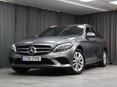 Grå Begagnad 2018 Mercedes C220 Advanced Plus Kombi | 249 000 kr (Marknadspris)