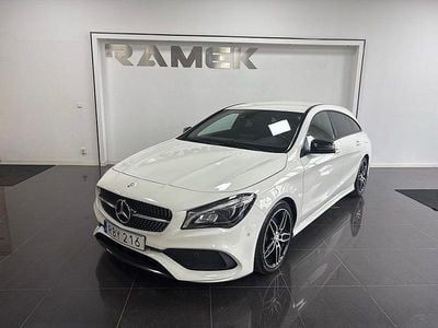 Begagnad Mercedes CLA220 Shooting Brake AMG 177 HK (130 kW) 2016 Vit Kombi