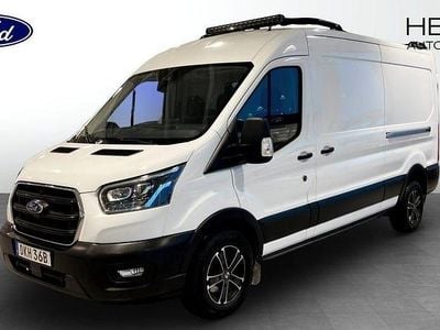 Vit Begagnad 2021 Ford Transit Van | 269 000 kr (Bra pris)