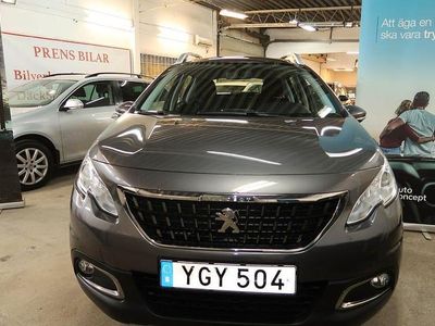 Mörkgrå (grå) Begagnad 2016 Peugeot 2008 SUV | 99 900 kr (Marknadspris)