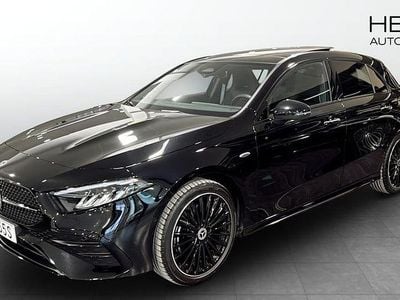 Svart Begagnad 2025 Mercedes A250 Advanced Halvkombi | 429 000 kr (Lite dyr)