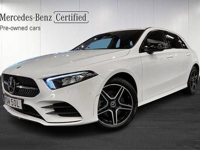 Vit Begagnad 2022 Mercedes A250 AMG Halvkombi | 329 000 kr (Lite dyr)