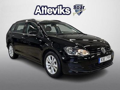 Svart Begagnad 2015 VW Golf VII Kombi | 159 900 kr (Dyr)