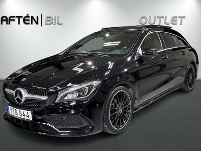 Svart Begagnad 2018 Mercedes CLA180 Shooting Brake AMG Kombi | 224 800 kr (Marknadspris)