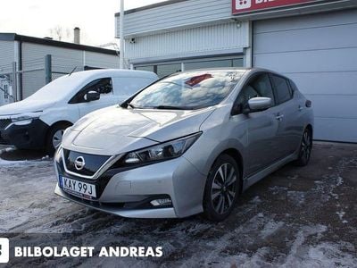 Silver Begagnad 2020 Nissan Leaf 360º Halvkombi | 144 900 kr (Marknadspris)