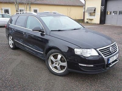 Svart Begagnad 2008 VW Passat Kombi | 29 900 kr (Bra pris)