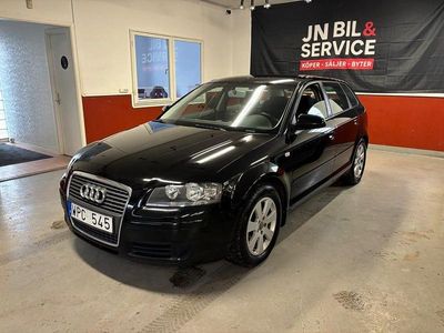 Svart Begagnad 2005 Audi A3 Attraction | 39 900 kr (Marknadspris)