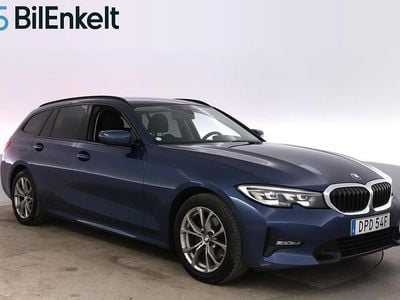 Blå Begagnad 2021 BMW 320 Sport Line Kombi | 264 900 kr (Bra pris)