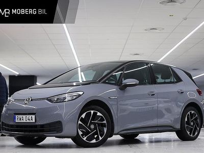 Begagnad VW ID.3 Pro Performance 150 kW (204 HK) 2022 Grå Halvkombi