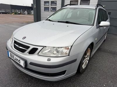 Ljusgrå (grå) Begagnad 2007 Saab 9-3 Linear Kombi | 39 900 kr (Marknadspris)