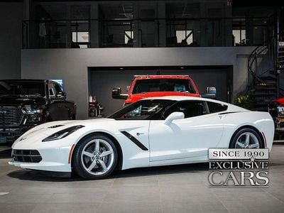Begagnad Chevrolet Corvette Stingray 461 HK (339 kW) 2014 Vit Sportkupé