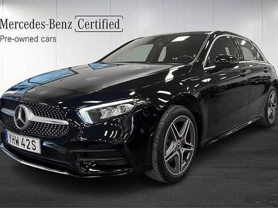 Begagnad Mercedes A250 AMG 160 HK (117 kW) 2022 Svart Halvkombi