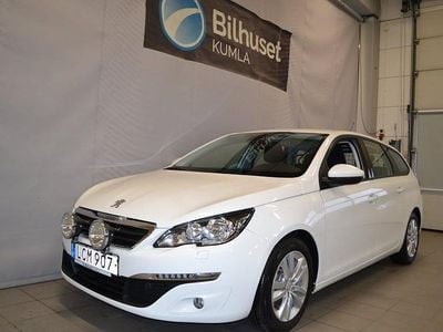 Vit Begagnad 2016 Peugeot 308 SW Kombi | 89 000 kr (Marknadspris)