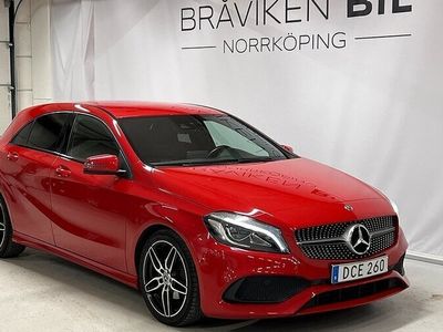 begagnad Mercedes A180 A180 BenzAMG Style 7G-DCT Backkamera 2018, Halvkombi