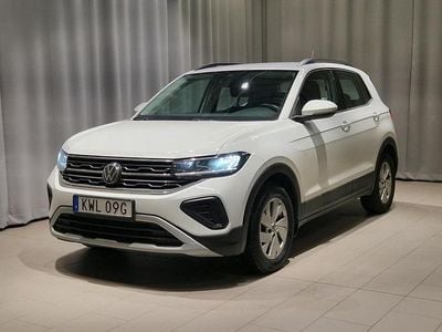 Vit Begagnad 2024 VW T-Cross SUV | 237 900 kr (Marknadspris)