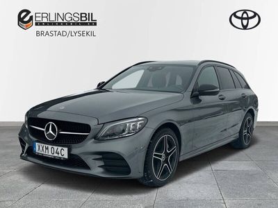 begagnad Mercedes C300 T de 9G-TRONIC NIGHT EDITION AMG V-HJUL