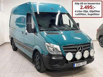Grön Begagnad 2017 Mercedes Sprinter Van | 269 000 kr