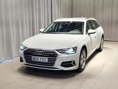 Vit Begagnad 2023 Audi A6 Sport Kombi | 399 900 kr (Bra pris)