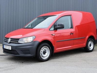 Begagnad VW Caddy 102 HK (75 kW) 2018 Röd Minibuss