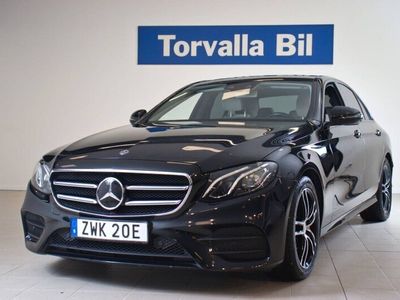 begagnad Mercedes E200 9G-Tronic AMG V-hjul Burmester Widescreen