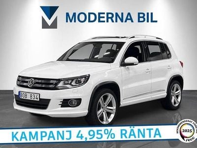 Vit Begagnad 2013 VW Tiguan R-line SUV | 129 900 kr (Marknadspris)
