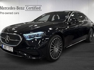 Svart Begagnad 2025 Mercedes E300 Sedan | 698 900 kr