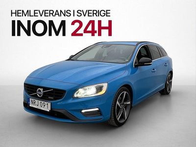 Begagnad Volvo V60 R-Design 230 HK (169 kW) 2014 Blå Kombi