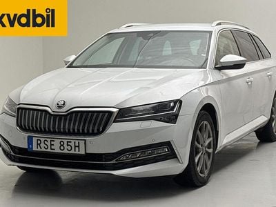 Begagnad Skoda Superb 2022 Vit Kombi