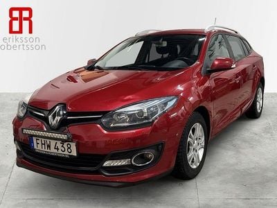 Röd Begagnad 2015 Renault Mégane GrandTour Kombi | 89 900 kr (Dyr)