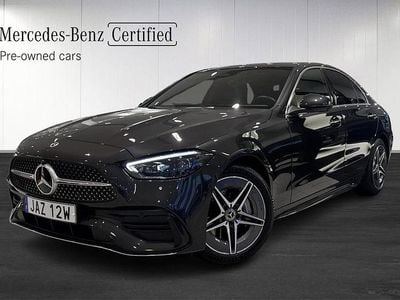 Grå Begagnad 2024 Mercedes C300 Premium Sedan | 519 900 kr