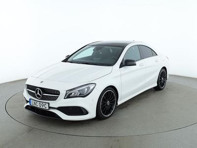 Vit Begagnad 2019 Mercedes CLA200 AMG line Sportkupé | 224 000 kr (Bra pris)
