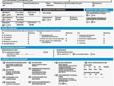 Vit Begagnad 2023 Volvo XC40 Single Motor Extended Range SUV | 419 500 kr (Bra pris)