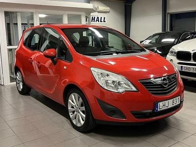 Begagnad Opel Meriva Enjoy 140 HK (102 kW) 2010 Röd Minibuss