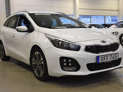 Vit Begagnad 2016 Kia Ceed Sportswagon GT-Line Kombi | 109 900 kr (Bra pris)