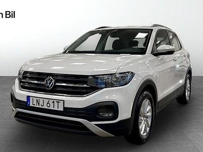 Pure white Begagnad 2022 VW T-Cross Life SUV | 174 800 kr (Marknadspris)
