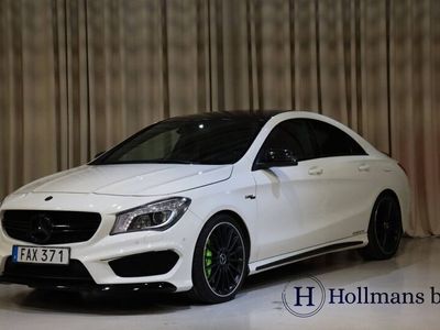 begagnad Mercedes CLA45 AMG 4MATIC 360HK Sv-Såld