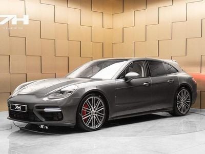 Begagnad Porsche Panamera Turbo Sport Turismo 549 HK (403 kW) 2018 Grå Sedan